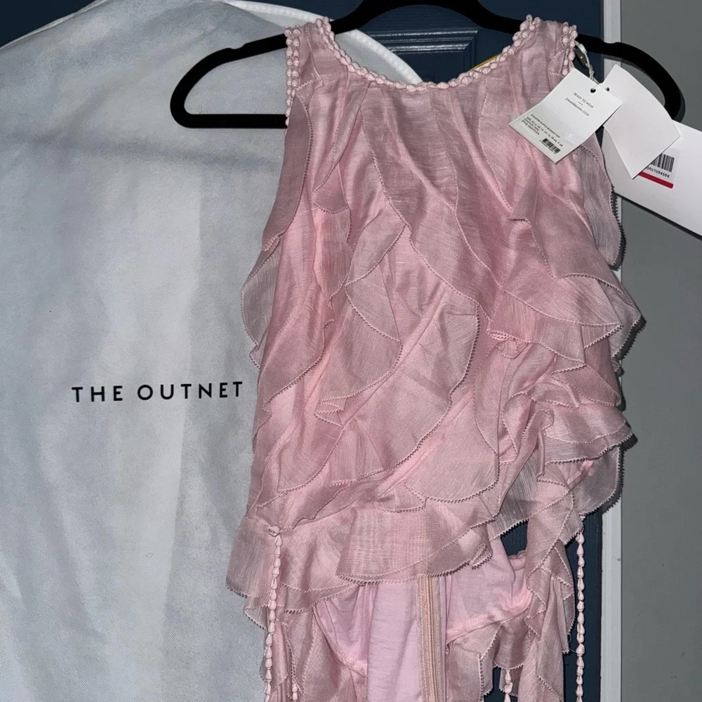 Zimmermann Ruffled Pink Blouse - Picture 6 of 6
